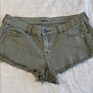 BDG Low Rise Dolphin Shorts size 27